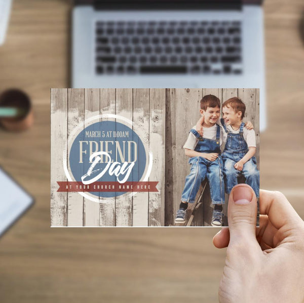 Friend Day Boys - Standard Invitation Card