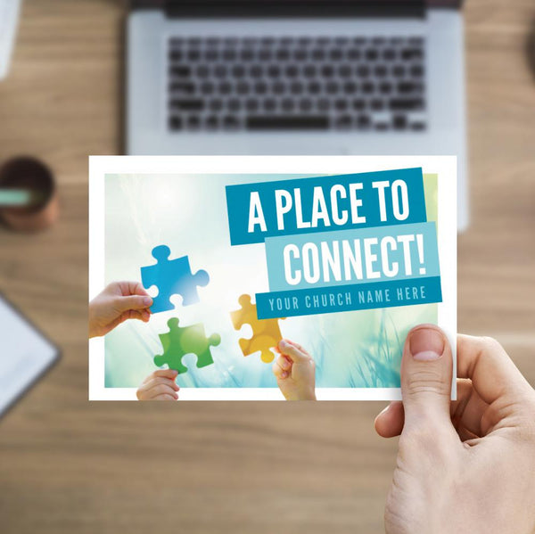 A Place To Connect - Standard Invitation Card