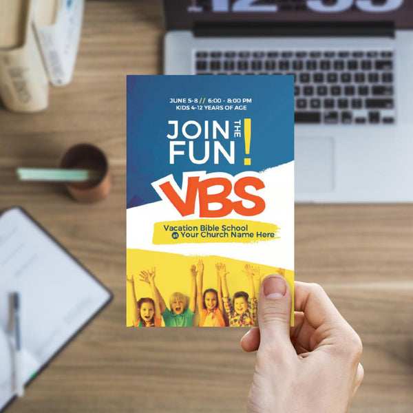 VBS Join the Fun - Standard Invitation Card