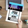 You Belong Here Blue Script - Small EDDM Mailer