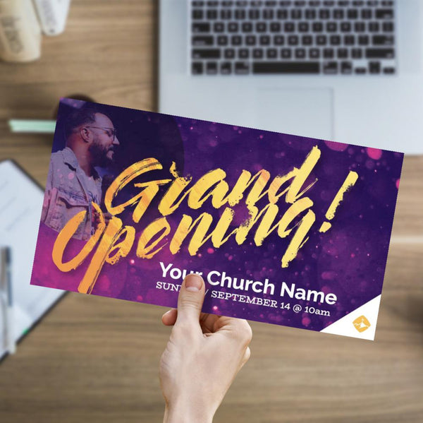 Grand Opening Sparkle - Large EDDM Mailer