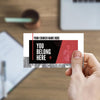 You Belong Here Red Box - Mini Invitation Card