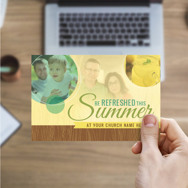 Be Refreshed This Summer - Standard Invitation Card