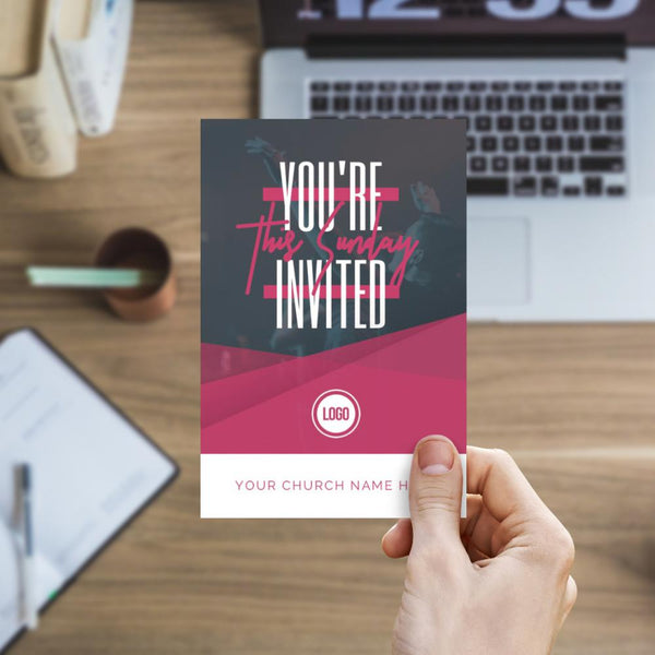 You're Invited Colorful - Standard Invitation Card