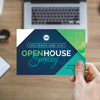 Open House Balloons - Standard Invitation Card