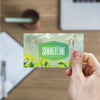 Experience Summertime Leaves - Mini Invitation Card