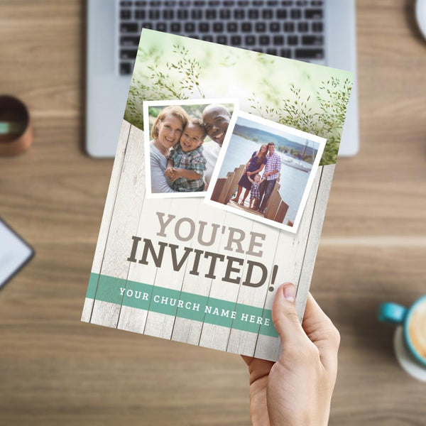 You're Invited Green Field - Small EDDM Mailer