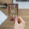 Step Into Church - Mini Invitation Card