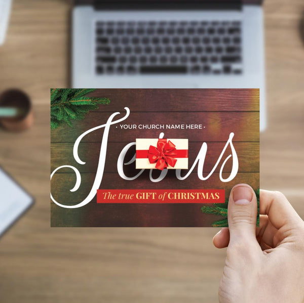 Jesus the True Gift - Standard Invitation Card