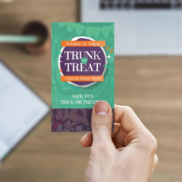 Trunk or Treat - Mini Invitation Card