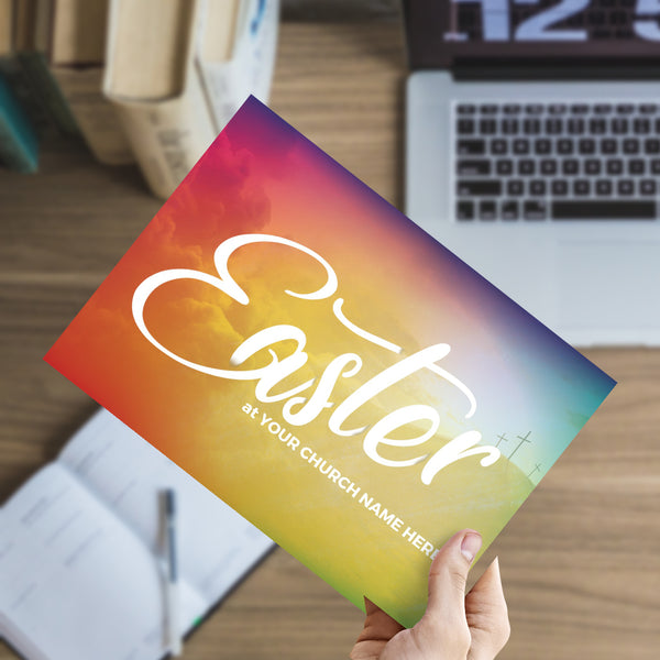 Easter Hillside Cross - Small EDDM Mailer