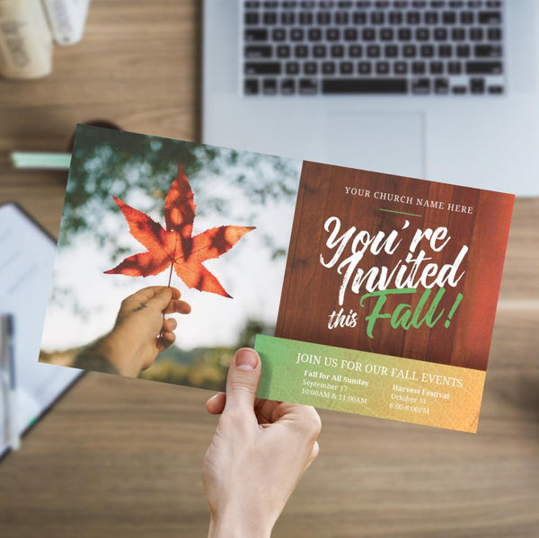 You're Invited This Fall - Large EDDM Mailer