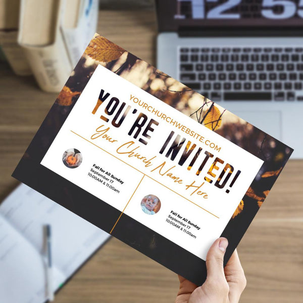 Fall You're Invited - Small EDDM Mailer