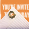 You're Invited Modern Orange - Vertical Banner