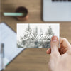 Christmas Trees - Mini Invitation Card