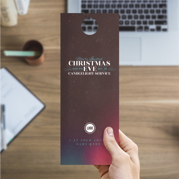 You're Invited to Christmas - Door Hanger