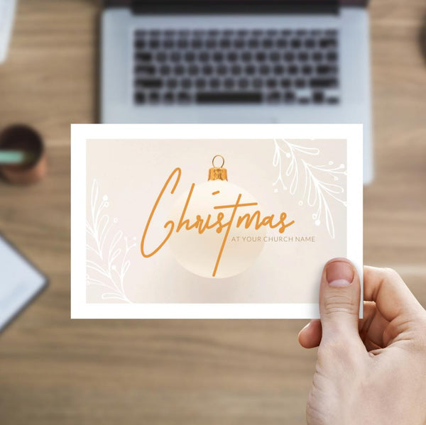 Christmas at Church - Standard Invitation Card
