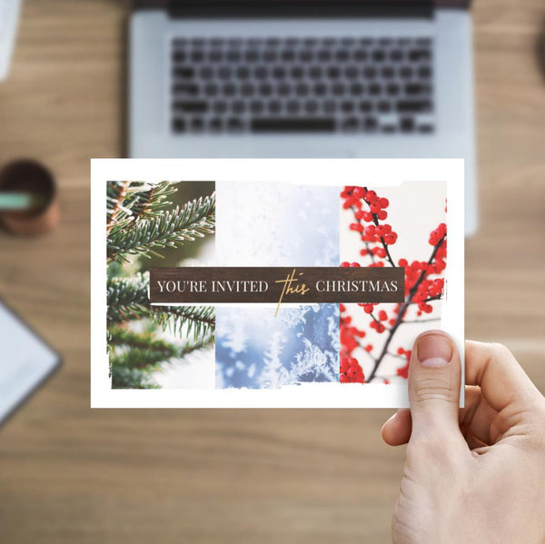 You're Invited This Christmas - Standard Invitation Card