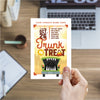 Trunk or Treat Orange - Standard Invitation Card