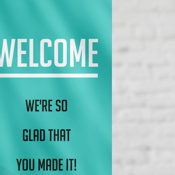 Gradient Banner - Rectangle Flag