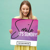 Gradient and Paint Clean - Greeting Signs