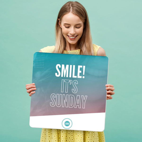 Angled Gradients - Greeting Signs