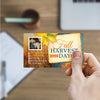 Fall Harvest Day - Mini Invitation Card
