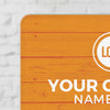 Wood Texture - Fabric Sleeve Banner