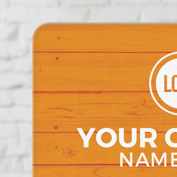Wood Texture - Fabric Sleeve Banner