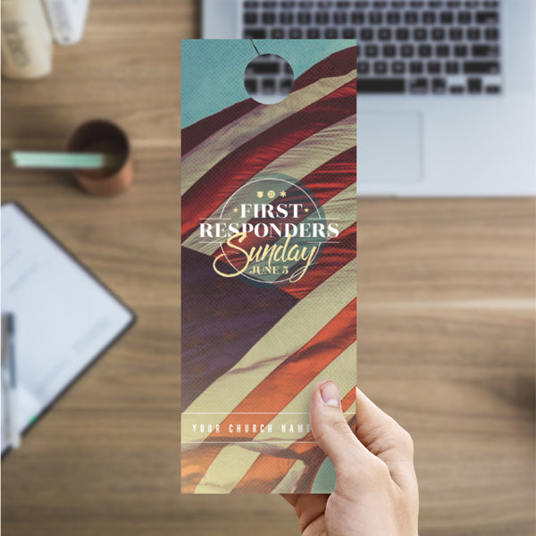 First Responders - Door Hanger