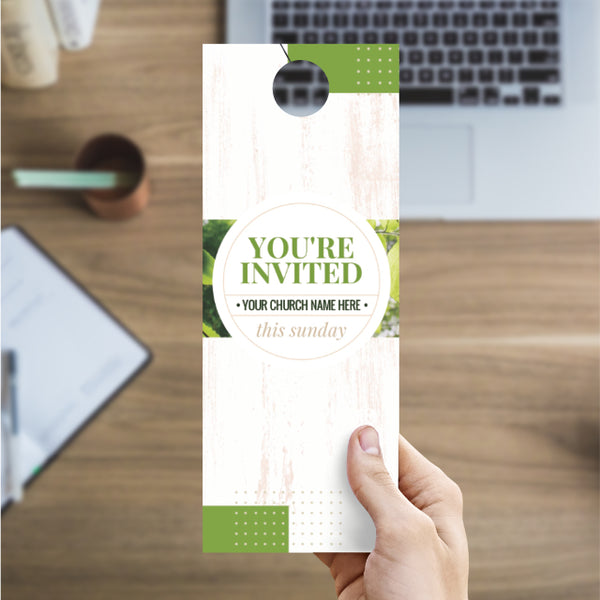 You're Invited Summer - Door Hanger