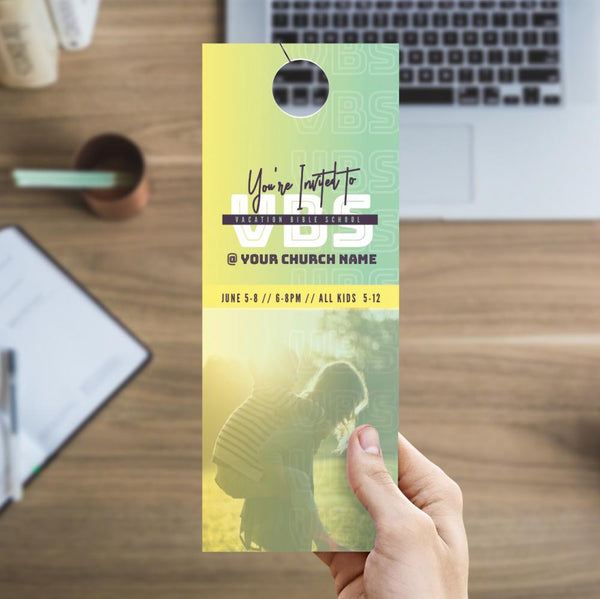 You're Invited VBS - Door Hanger