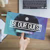 Be Our Guest Circle Gradient - Large EDDM Mailer