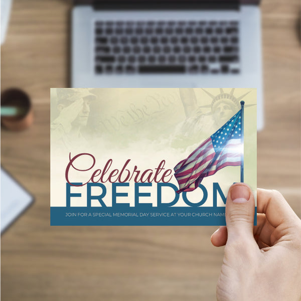Celebrate Freedom - Standard Invitation Card