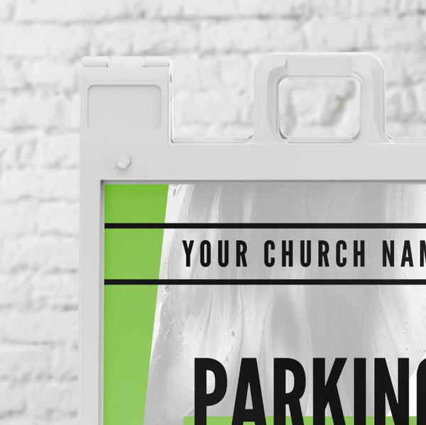 Church Dots - Sidewalk Sign