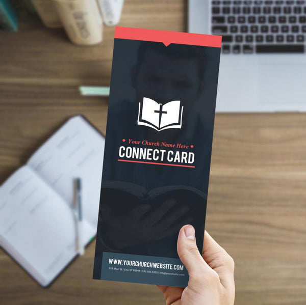 Bible Yearly Theme - Standard Connection Card