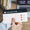 Bible Yearly Theme - Short Flap Offering Envelope