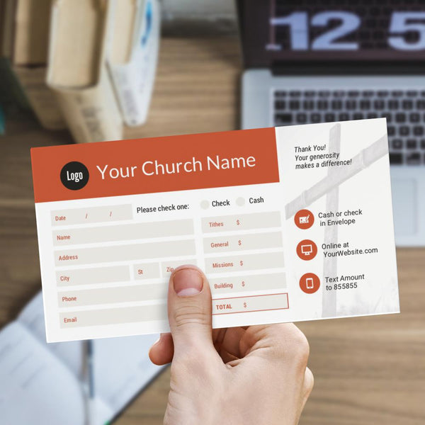 Calvary Yearly Theme - Long Flap Offering Envelope