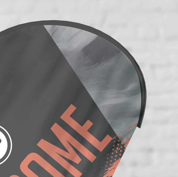 Paint Stroke - Teardrop Flag