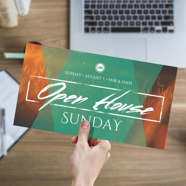 Open House Golden Field - Large EDDM Mailer