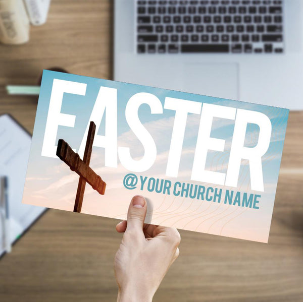 Easter Blue Cross - Large EDDM Mailer