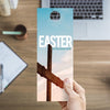 Easter Blue Cross - Door Hanger
