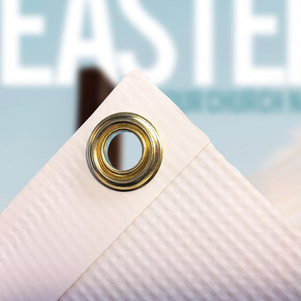 Easter Blue Cross - Vertical Banner