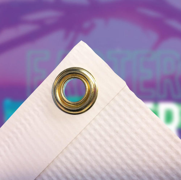 Easter Purple Gradient - Vertical Banner