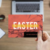Orange Easter Crown - Standard Invitation Card