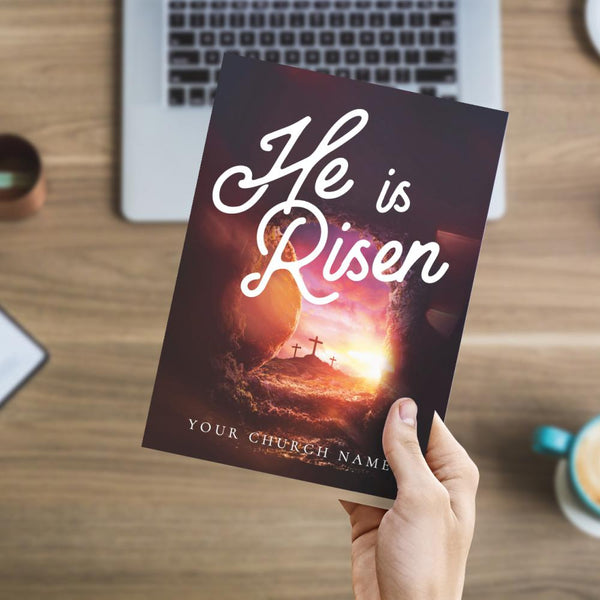 He Is Risen Tomb - Small EDDM Mailer