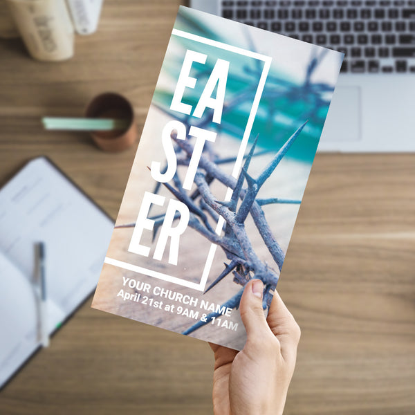 Easter Vertical Thorns - Large EDDM Mailer