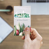Easter Tulips and Paint - Mini Invitation Card