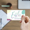 Easter Pastel Shapes - Mini Invitation Card