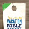 VBS Colorful Triangles - Door Hanger